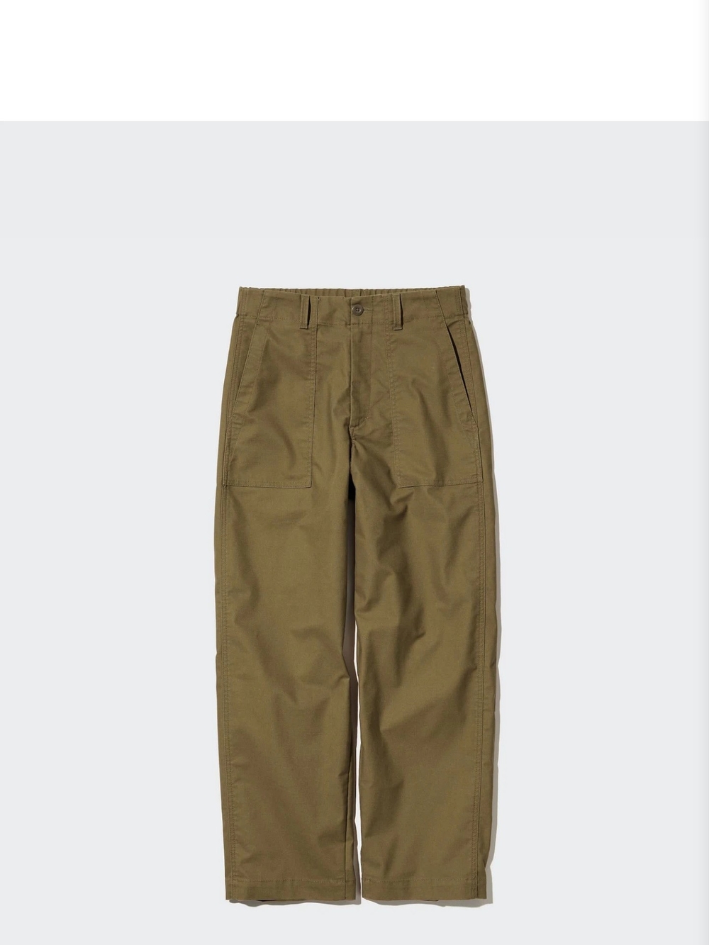 Uniqlo Olive Utility Pants